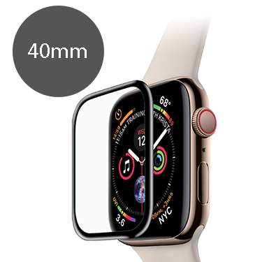 Uolo Shield 3D Glass (Full Adhesive), Apple Watch Series 6/SE/5/4 40mm